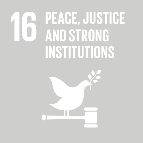 Goal 16 - Peace, Justice and Strong Institutions